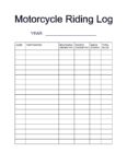 Motorcycle Trip & Maintenance Log - Image 2