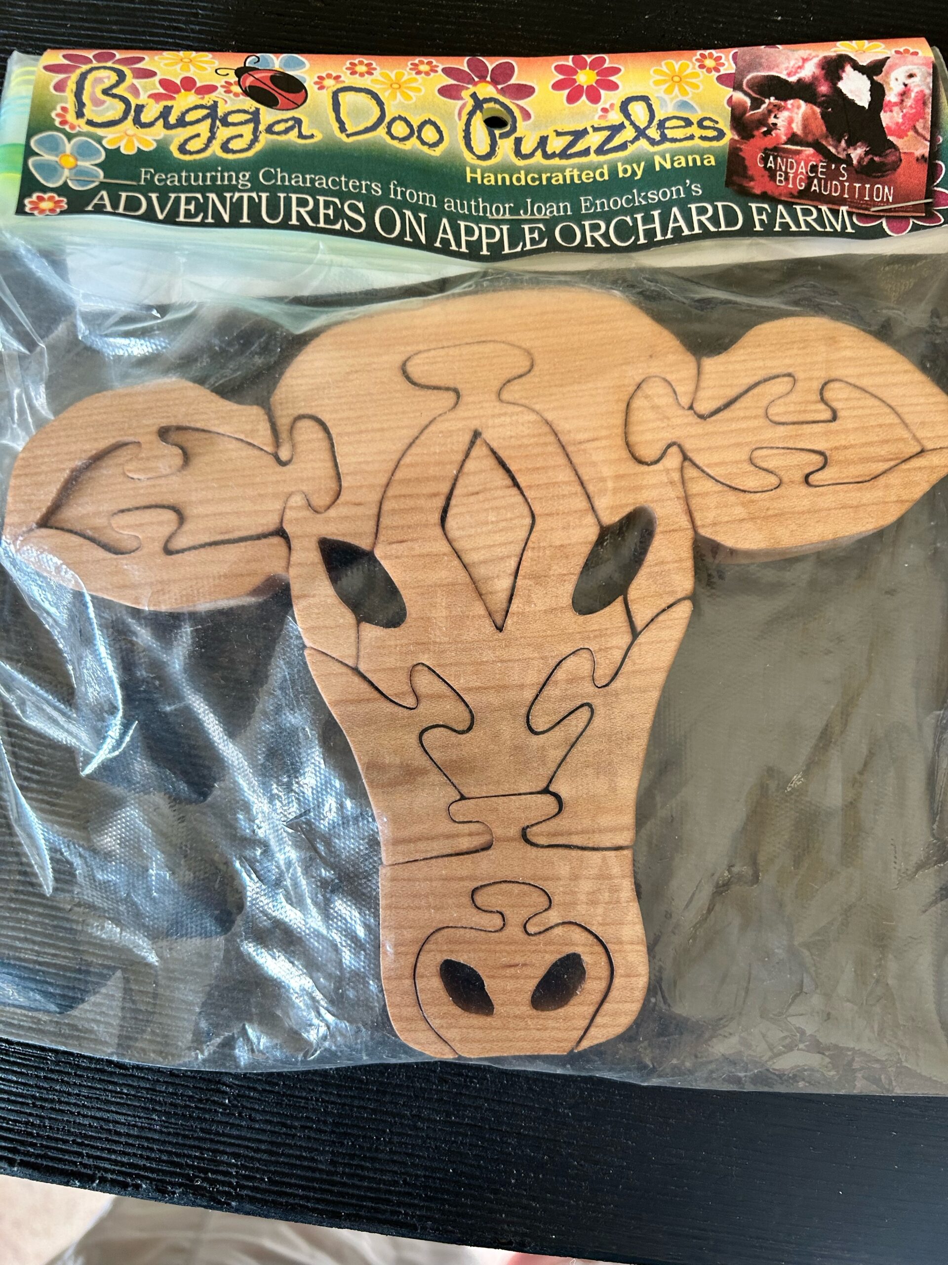 Wooden Puzzle - Candace, the Singing Cow