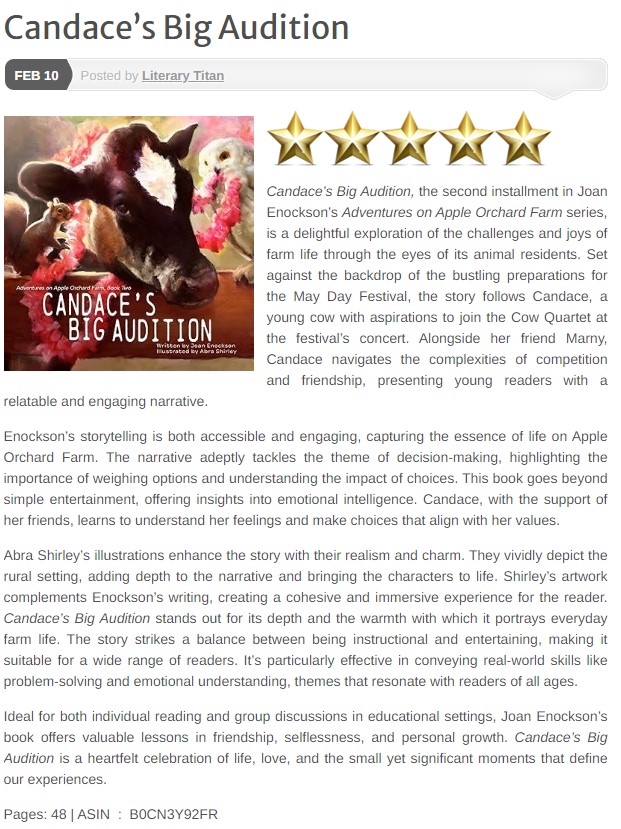 Candace's Big Audition - A Compelling Story of Friendship and Resilience - Paperback - Image 3