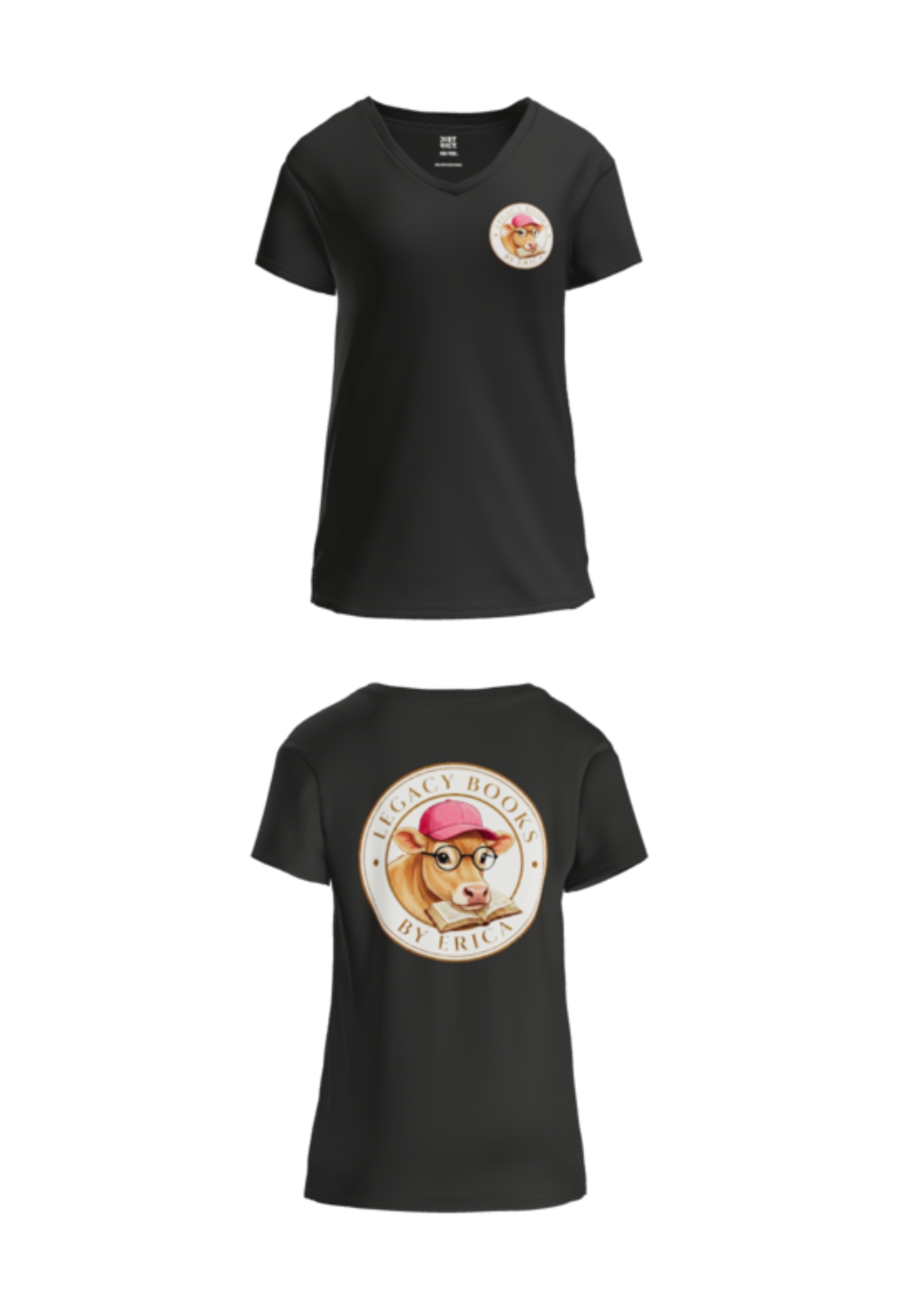 Women's Fitted V-Neck T-Shirt
